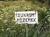 Soukromý pozemek