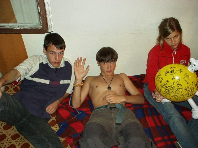 Andrei, Yarik, Irča